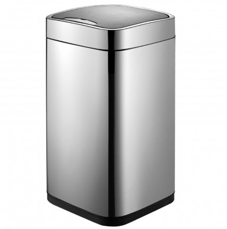 Ведро для мусора WeltWasser Rone MT 28L сенсорное 10000000876 Хром матовый 