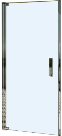 Душевая дверь в нишу WeltWasser WW600 K1 80 10000002731 профиль Хром стекло прозрачное 