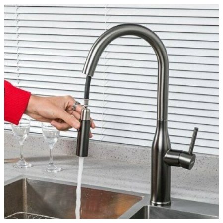 Смеситель для кухни Gappo G4398-45 Нержавеющая сталь 