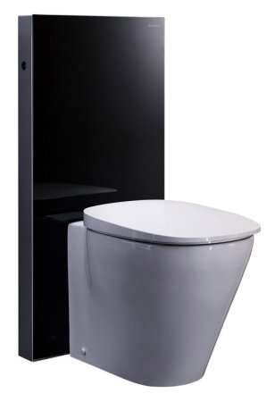 Сантехнический модуль для подвесных и напольных унитазов Geberit Monolith Plus 131.201.SJ.1 с подсве 