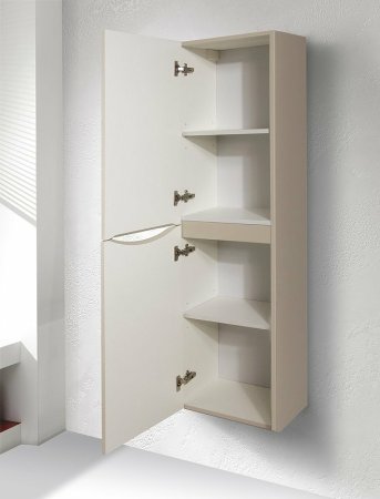 Шкаф пенал BelBagno Fly-Marino 40 L FLY-MARINO-1500-2A-SC-RW-P-L подвесной Rovere Moro 