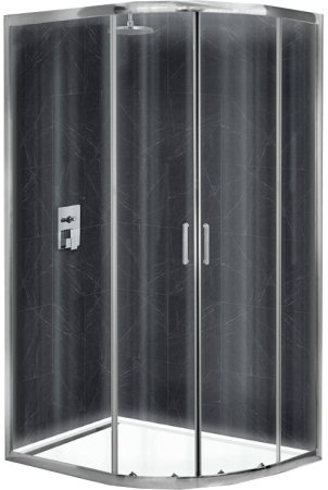 Душевой уголок BelBagno UNO-195-RH-2-120/80-C-Cr 120х80 профиль Хром стекло прозрачное 