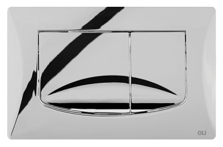 Кнопка смыва OLI River Dual 638504 хром 