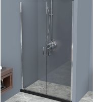 Душевая дверь BelBagno Uno 120 UNO-B-2-120-C-Cr профиль Хром стекло прозрачное