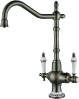 Смеситель для кухонной мойки Zorg Sanitary ZR 336 YF-50 antique