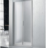 Душевая дверь BelBagno Sela 60 SELA-B-2-60-P-Cr профиль Хром стекло рифленое