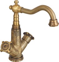 Смеситель Zorg Antic A 3010U-BR для раковины