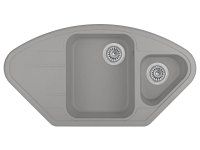 Мойка для кухни каменная Longran Lotus LTG 96х51 Крома