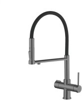 Смеситель для кухни Rose R758Y, пепельный