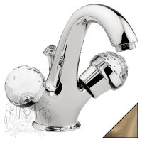 Смеситель Migliore Axo Swarovski ML.AXO-634F Br для раковины