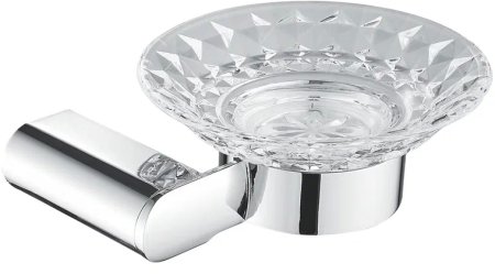 Мыльница Rose RG1703, хром 
