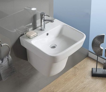 Раковина CeramaLux NB164 подвесная 