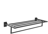 Полка для полотенец Rose RG1608H, черный