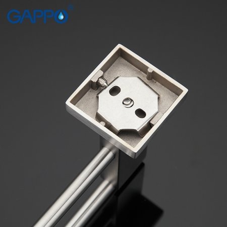 Полотенцедержатель Gappo G17 G1709 двойной Сатин 