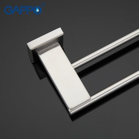 Полотенцедержатель Gappo G17 G1709 двойной Сатин 