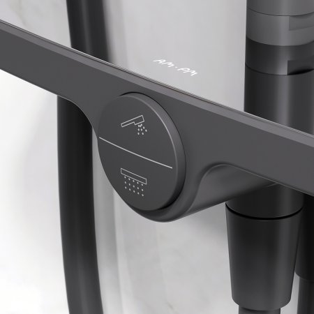 Душевая система AM.PM Like F0780222 Черная матовая 