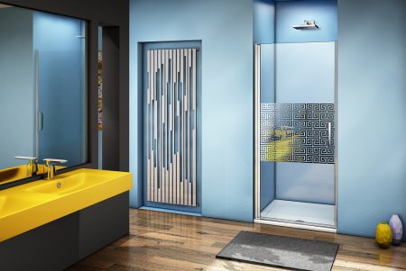 Душевая дверь в нишу Good Door Fantasy DR-80-F-CH 