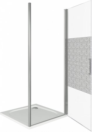 Душевая дверь в нишу Good Door Fantasy DR-80-F-CH 