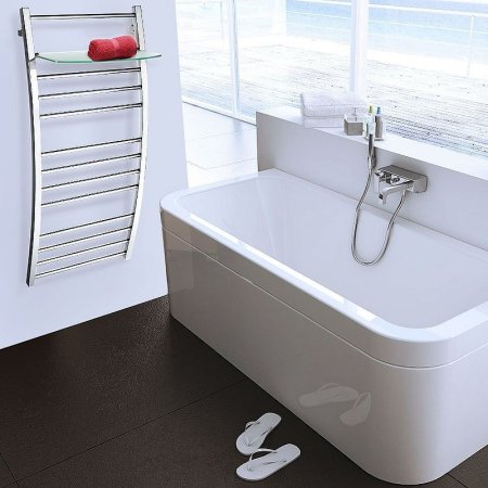 Водяной полотенцесушитель Grota Vela 630х900 Хром 