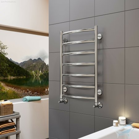 Водяной полотенцесушитель Terminus Атланта+ П7 500х800 4630080267640 Хром 