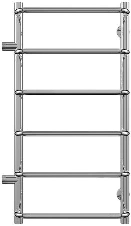 Водяной полотенцесушитель Terminus Стандарт П6 400x796 4670030725318 Хром с боковым подключением 