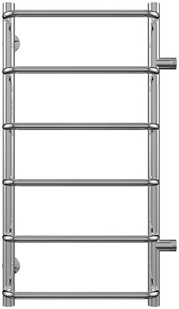 Водяной полотенцесушитель Terminus Стандарт П6 400x796 4670030725318 Хром с боковым подключением 