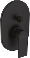 Смеситель для душа Hansgrohe Vernis Shape 71458670 Черный матовый