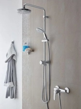 Душевая система Grohe Eurosmart New 124410 Хром 