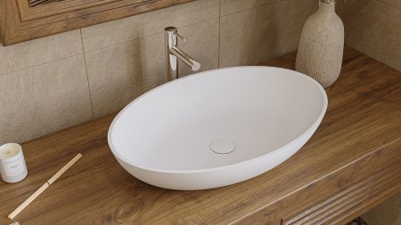 Раковина-чаша Whitecross Citrine 60 0717.060040.200 Белая матовая 