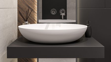 Раковина-чаша Whitecross Citrine 60 0717.060040.200 Белая матовая 