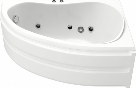 Акриловая ванна Bas Алегра 150 см R с г/м + средство 