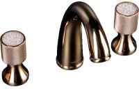 Смеситель для раковины Boheme Royal Cristal 297-Royal/CRST Золото