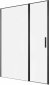 Душевая дверь Allen Brau Priority 160 3.31039.BBA профиль Черный браш стекло прозрачное 