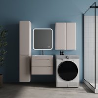 Колонна универсальная STYLE LINE "Бергамо L" с корзиной, Люкс Плюс антискрейтч карамель