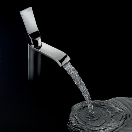 Смеситель для раковины Bossini Apice E89603.073 Черный матовый 