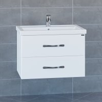 Тумба Санта Виктория 70 подвесная с умывальником Фостер 70