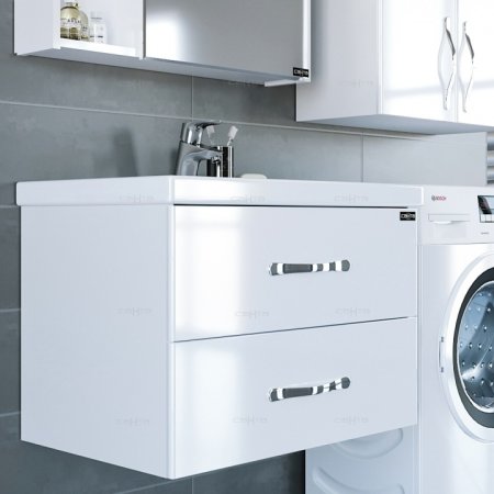 Тумба Санта Виктория 70 подвесная с умывальником Фостер 70 