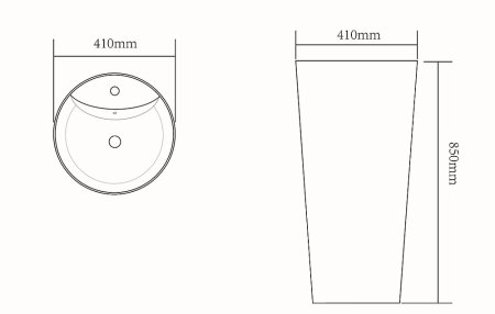 Раковина SantiLine SL-4007 