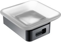 Мыльница Boheme Q 10943-SGM Антрацит глянец