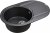 Мойка кухонная Paulmark Fittich PM317650-BL черный 