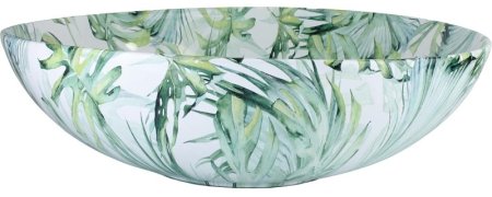 Раковина-чаша Bronze de Luxe 40 3008 Белая Зеленая 