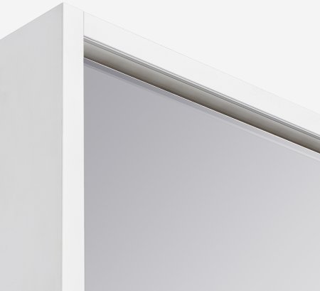 Зеркальный шкаф Aquaton Капри 60 1A230302KP010 с подсветкой Белый глянцевый 
