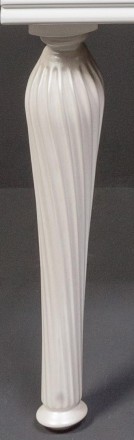 Ножки Armadi Art SPIRALE 35 см белые (пара) 848-W-35 