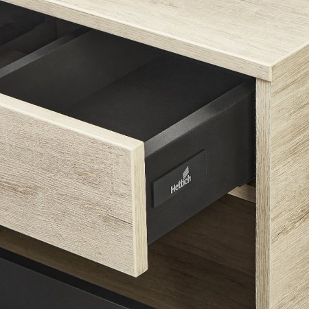 Тумба под раковину Aquaton Лофт Урбан 80 1A247601LQX60 подвесная Cерый графит Дуб орегон 