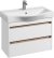 Тумба под раковину Aquaton Нортон 80 1A248901NT010 подвесная Белая глянцевая 