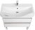 Тумба под раковину Aquaton Нортон 80 1A248901NT010 подвесная Белая глянцевая 