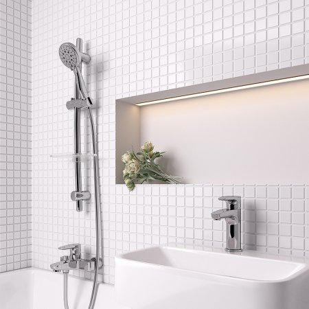 Душевой гарнитур Paini Monza 50CR124/P20 Хром 