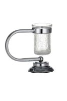 Настольный стакан для зуб. щеток Boheme Murano 10911-CR хром