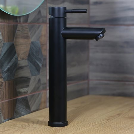 Смеситель для раковины Melana Tondo F610102B Черный 