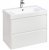 Тумба под раковину Roca Ona 80 A857630509 подвесная Белая матовая 